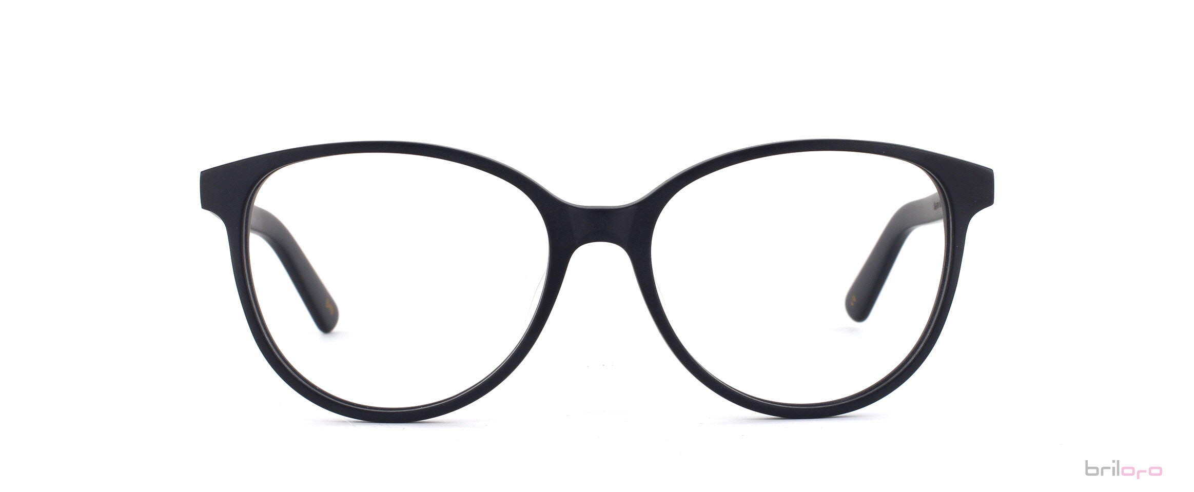 Nazario Italian Black Brille für runde Gesichter exklusiv bei Briloro kaufen!